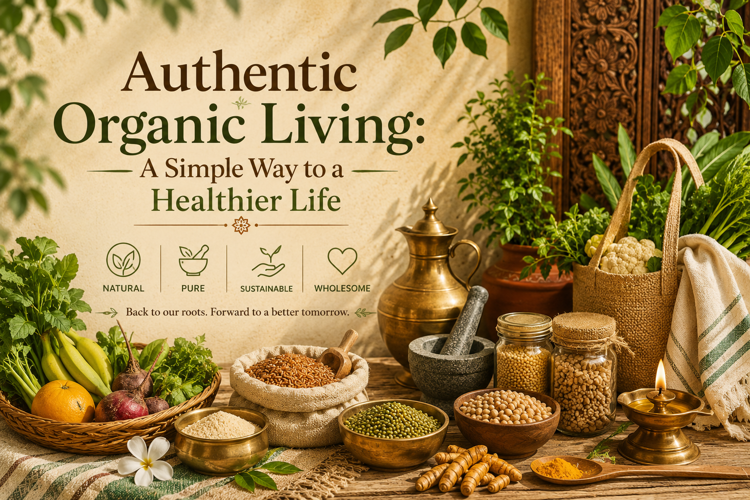 Authentic Organic Living: A Simple Way to a Healthier Life