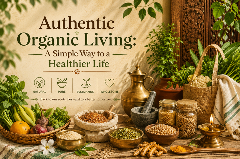 Authentic Organic Living: A Simple Way to a Healthier Life