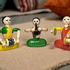 Channapatna Wooden Marriage Tabla Set | Traditional Music Toy