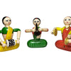 Channapatna Wooden Marriage Tabla Set | Traditional Music Toy