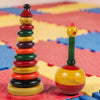 Channapatna Wooden Stacking & Roly-Poly Toy Set