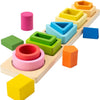 Channapatna Wooden Shape Sorter & Stacker | Montessori Learning Toy