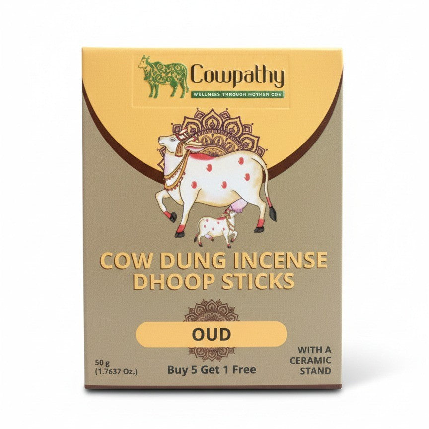 Panchgavya Oudh Dhoop Sticks - 50 GM