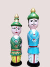 Wooden Raja & Rani Dolls – Set of 2