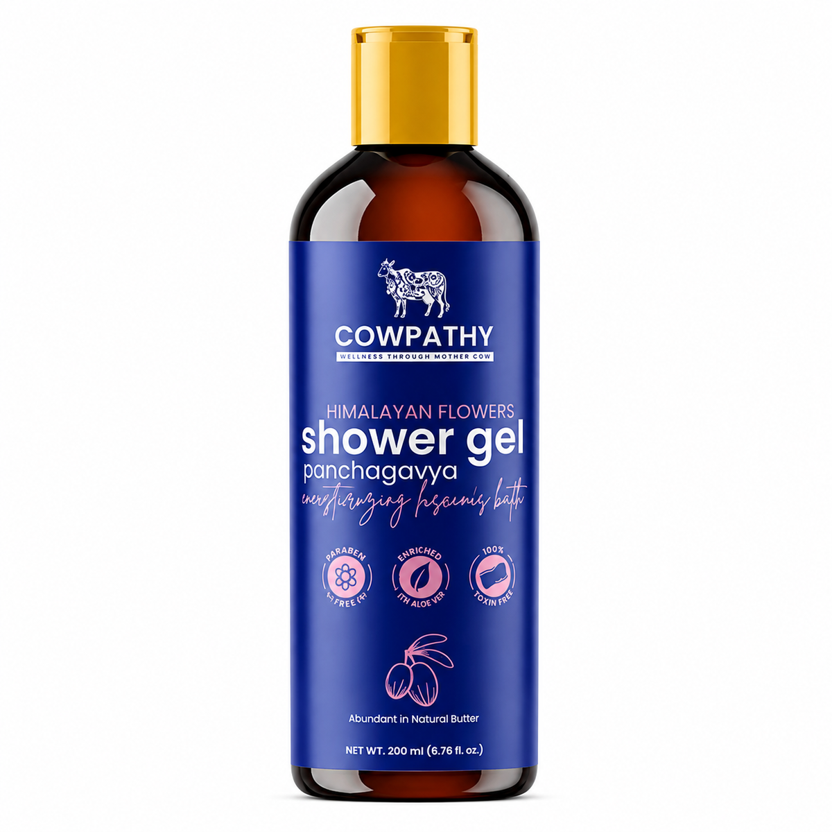 Panchgavya Herbal Shower Cream - 200 ML