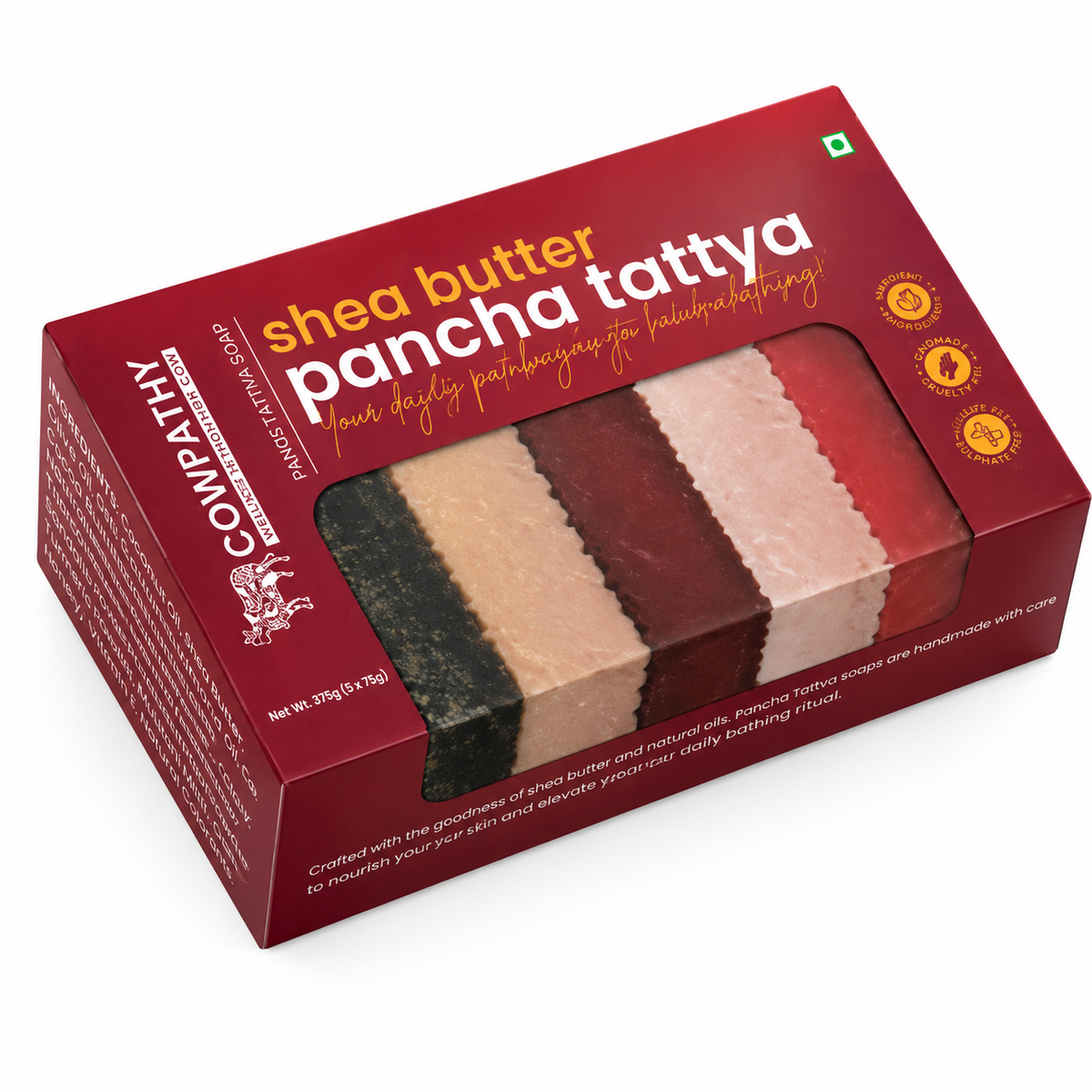 Panchatattva Shea Butter Soap - 150 GM