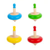 Channapatna Wooden Spinning Tops – Pack of 5 | Handcrafted Kids Toy