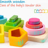 Channapatna Wooden Shape Sorter & Stacker | Montessori Learning Toy