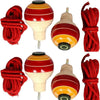 Channapatna Wooden Spinning Tops – Pack of 4
