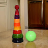 Channapatna Wooden Lagori (Pitthu) Game Set | Traditional Outdoor Game