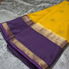 Crepe Mysore Pattu Silks Saree