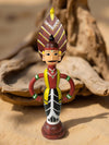 Wooden Doll – Traditional Karnataka Folk Art Figurine