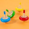 Channapatna Wooden Spinning Tops – Pack of 5 | Handcrafted Kids Toy