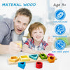 Channapatna Wooden Shape Sorter & Stacker | Montessori Learning Toy